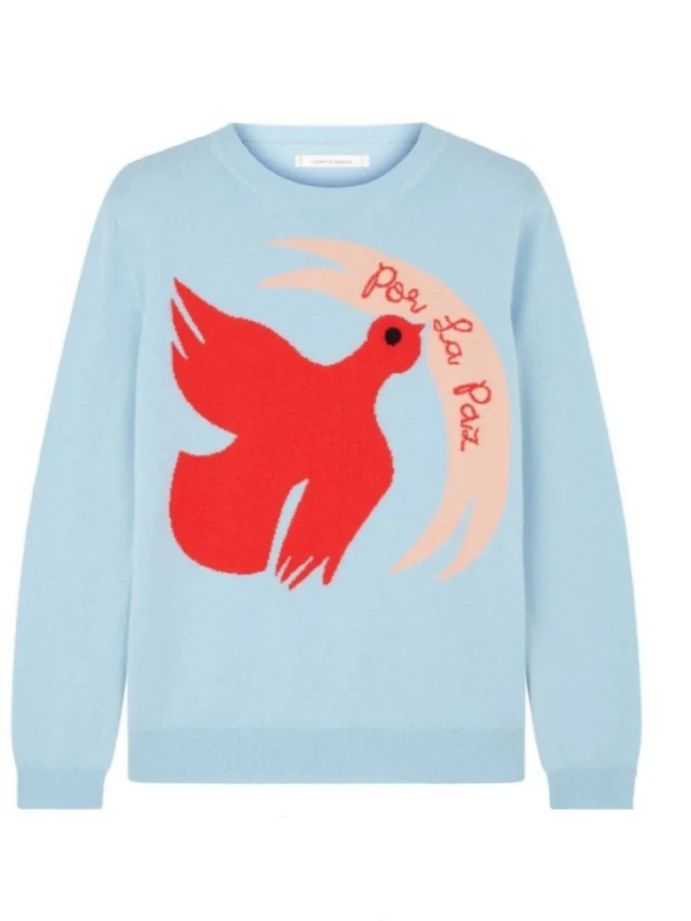 NWT Chinti and Parker Crewneck 100% Pure Cashmere Por La Paz Sweater Size XS - Picture 1 of 9